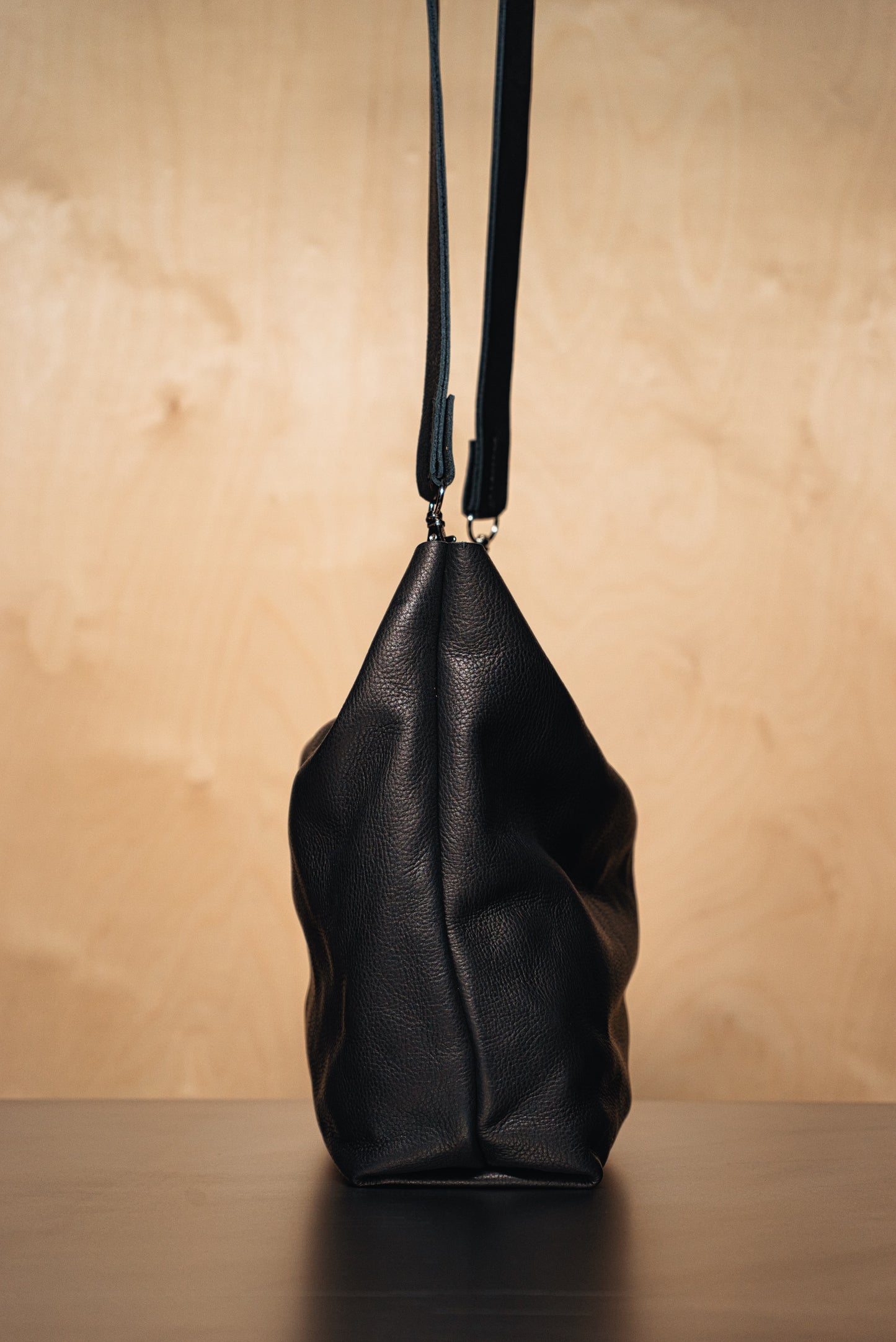 Nuti Leather Hobo Bag