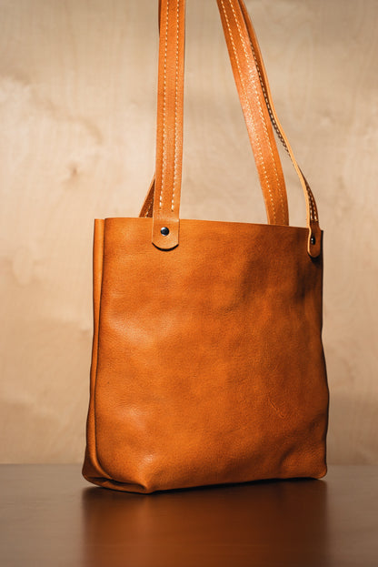 Nema Leather Tote Bag