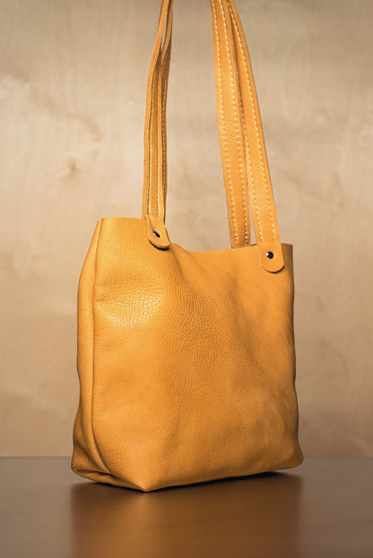 Nema Leather Tote Bag