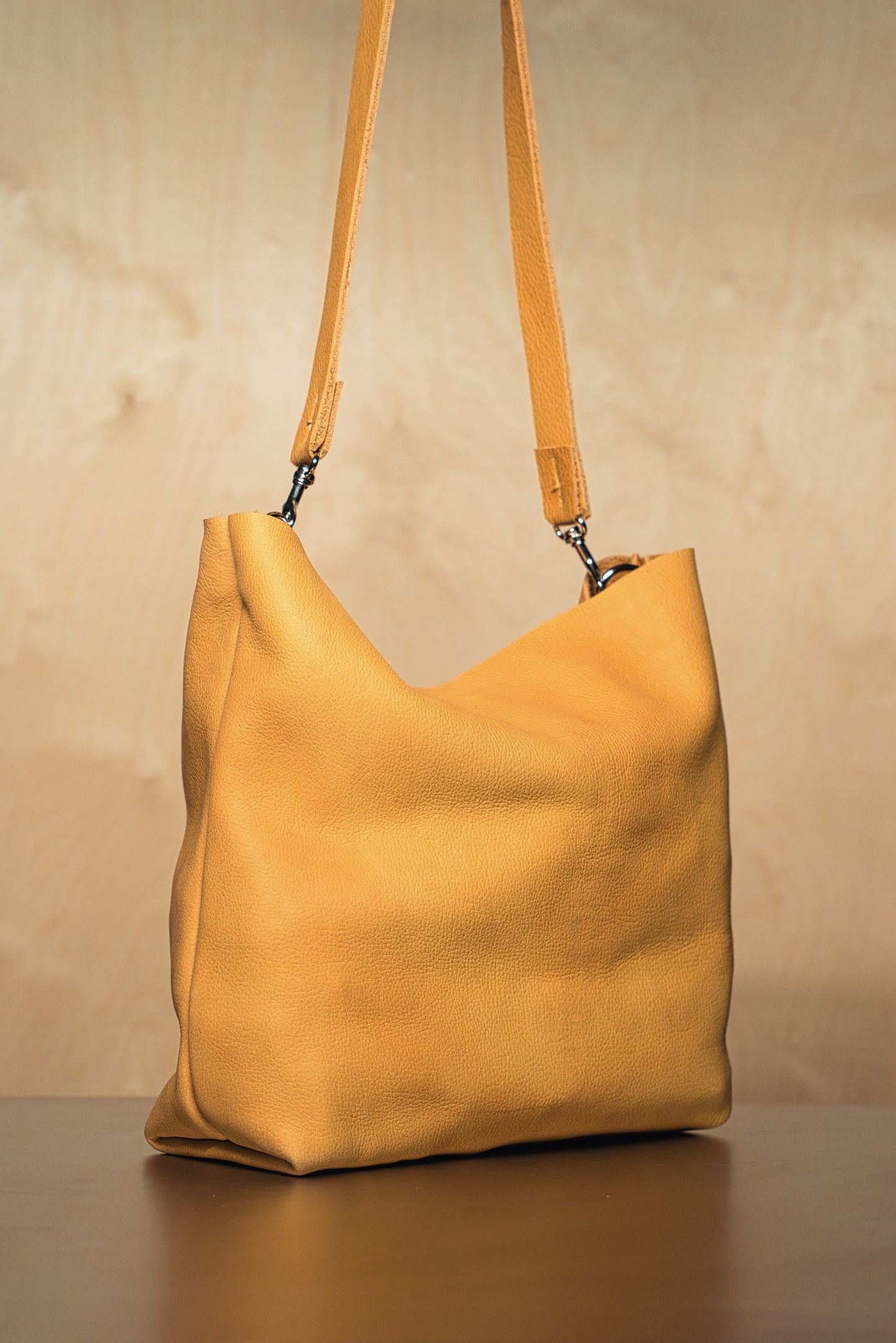 Nuti Leather Hobo Bag