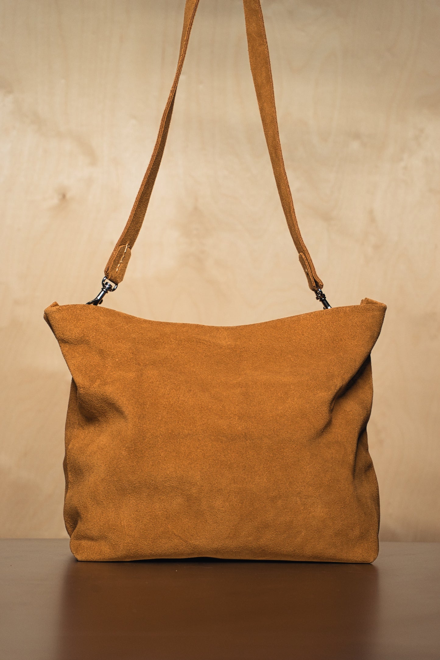 Nuti Suede Hobo Bag