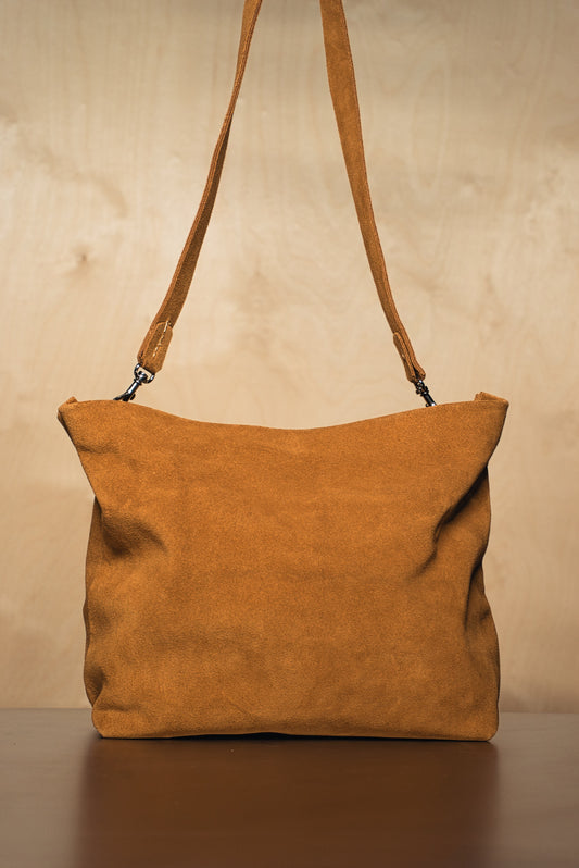 Nuti Suede Hobo Bag