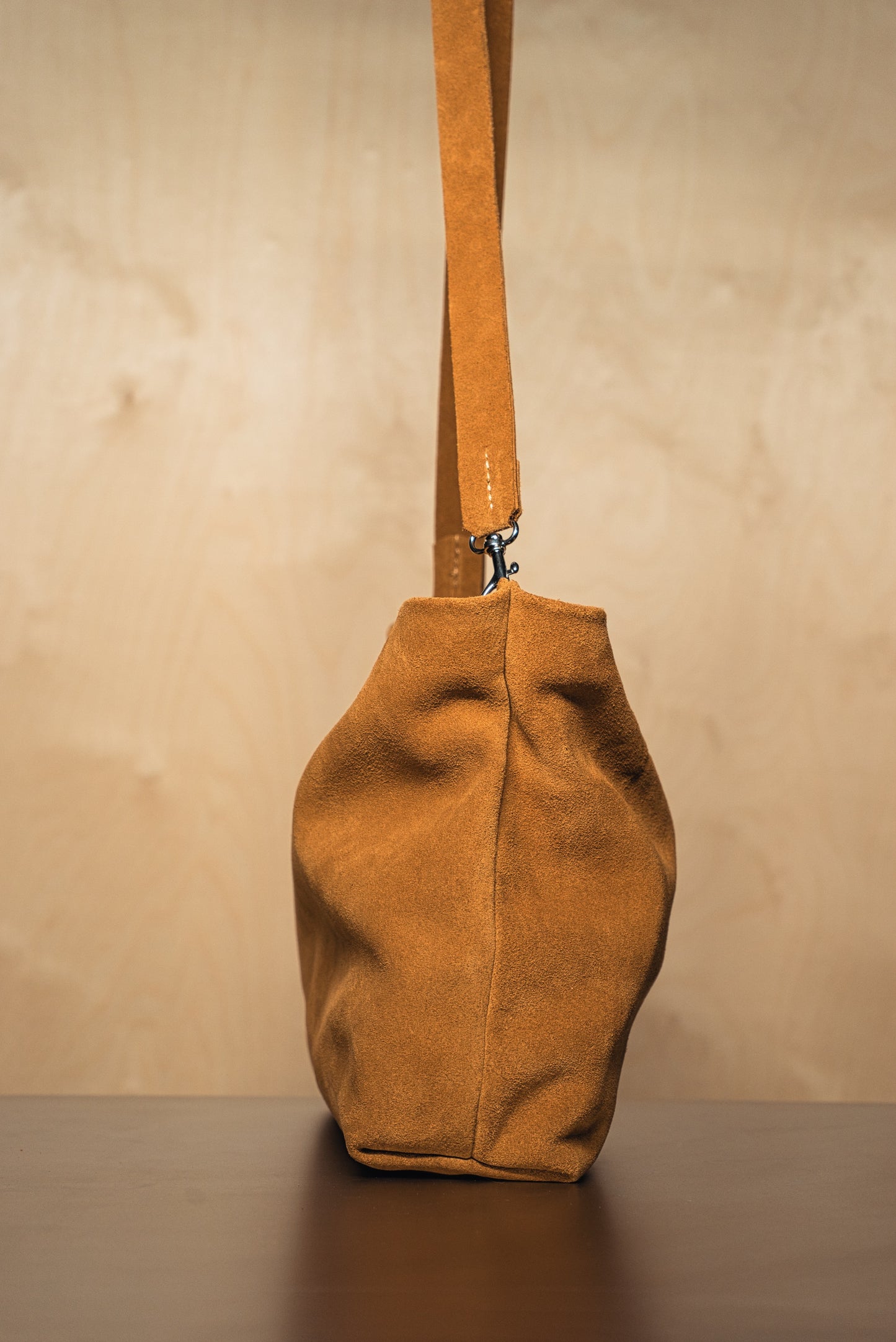 Nuti Suede Hobo Bag