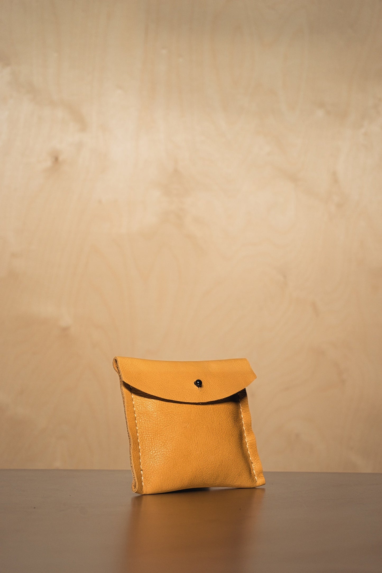 Brown Suede Pouch