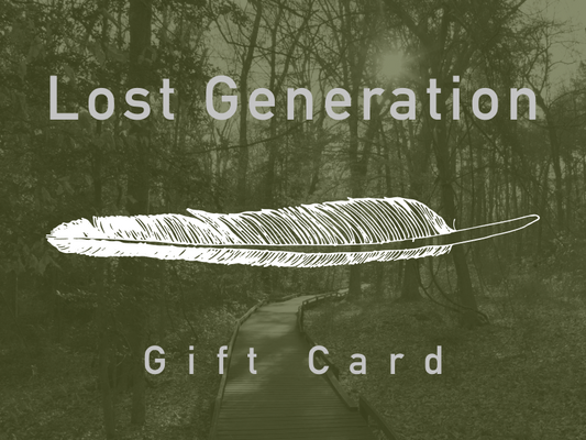 Lost Generation Gift Card