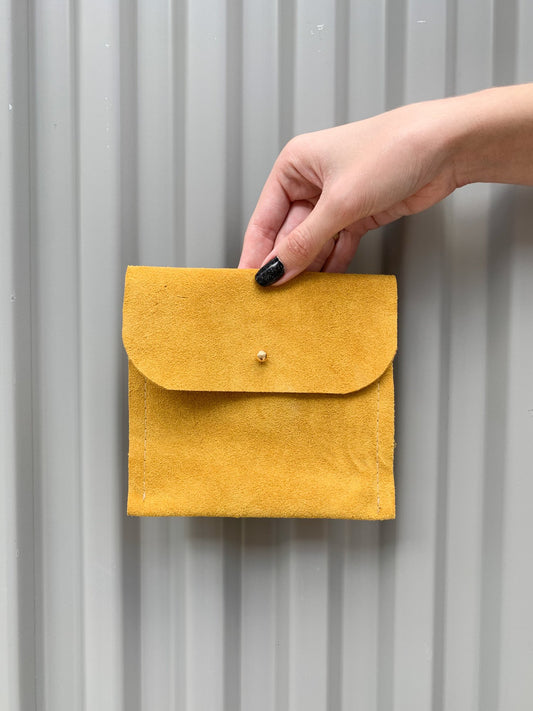 Tasi Suede Pouch